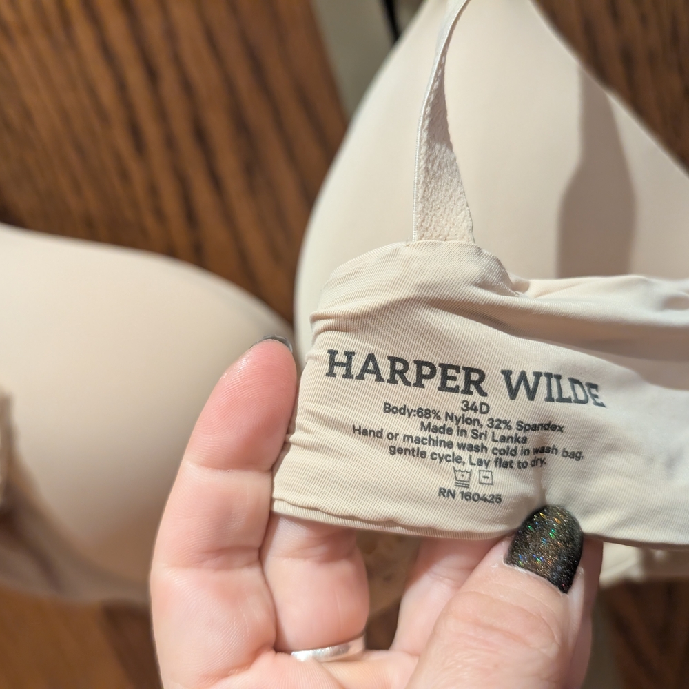 Harper Wilde light beige Bra